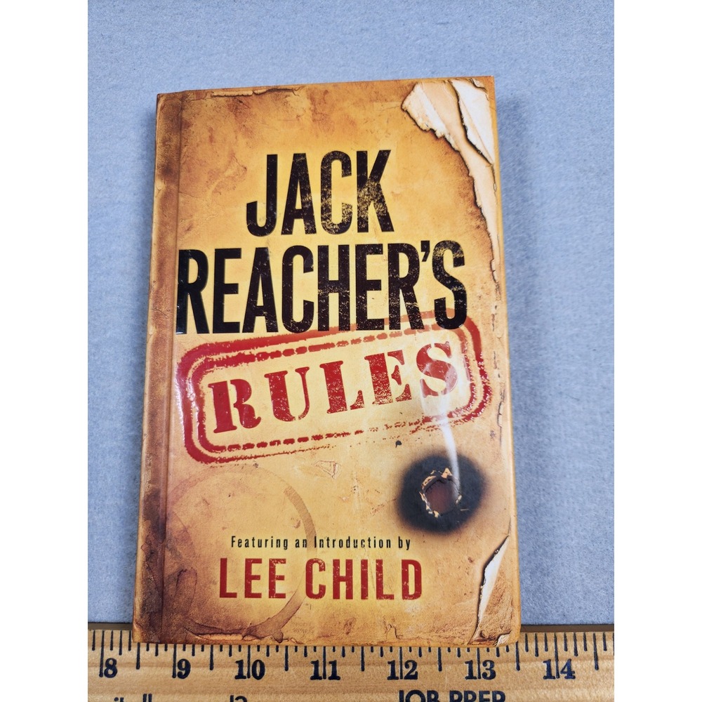 Jack Reacher's Rules Lee Child Hardcover Book 2012 Delacorte Press